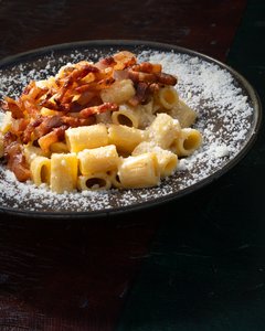 Mezze maniche alla carbonara